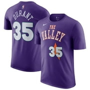 Men's Nike Kevin Durant Purple Phoenix Suns 2024/25 City Edition Name \u0026 Number T-Shirt